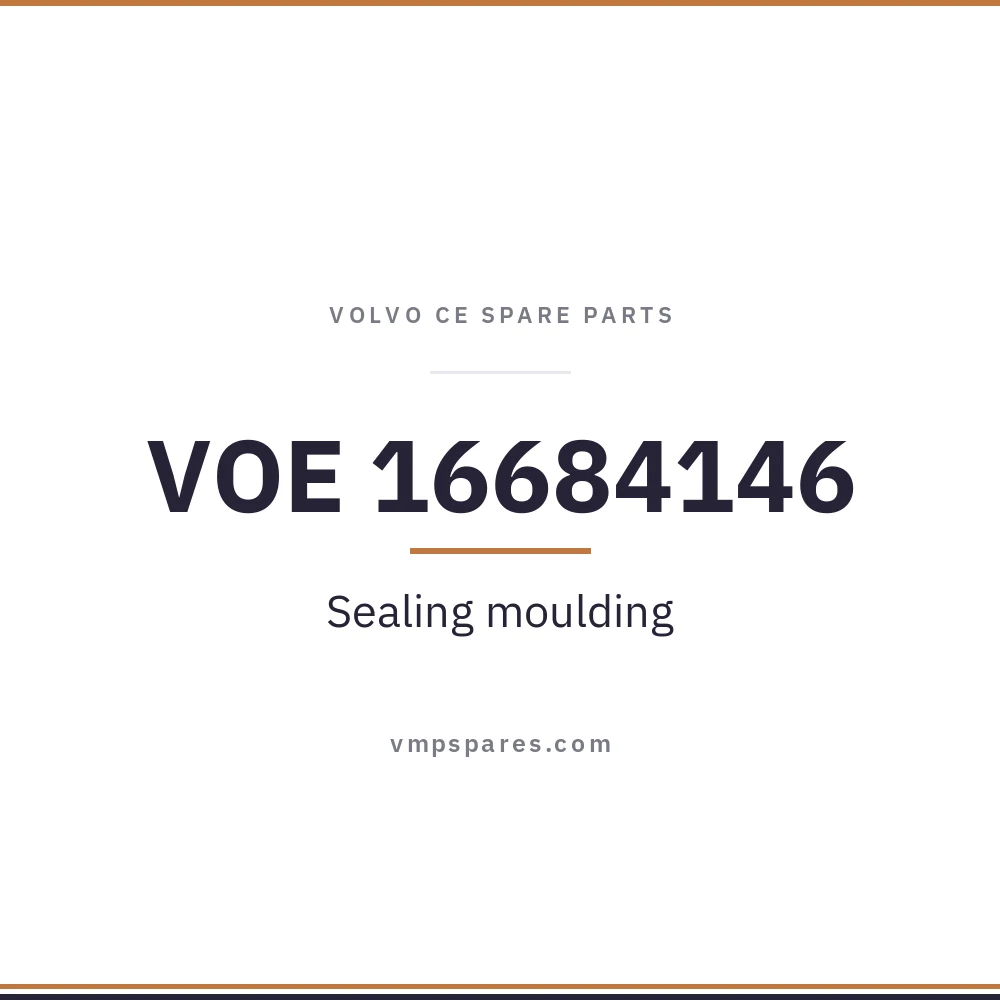 VOE 16684146 – Sealing moulding
