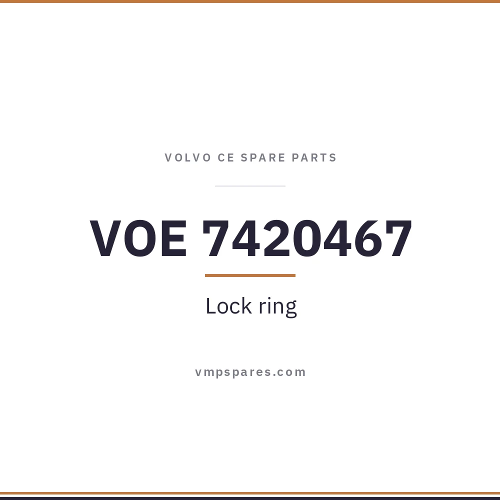 VOE 7420467 – Lock ring