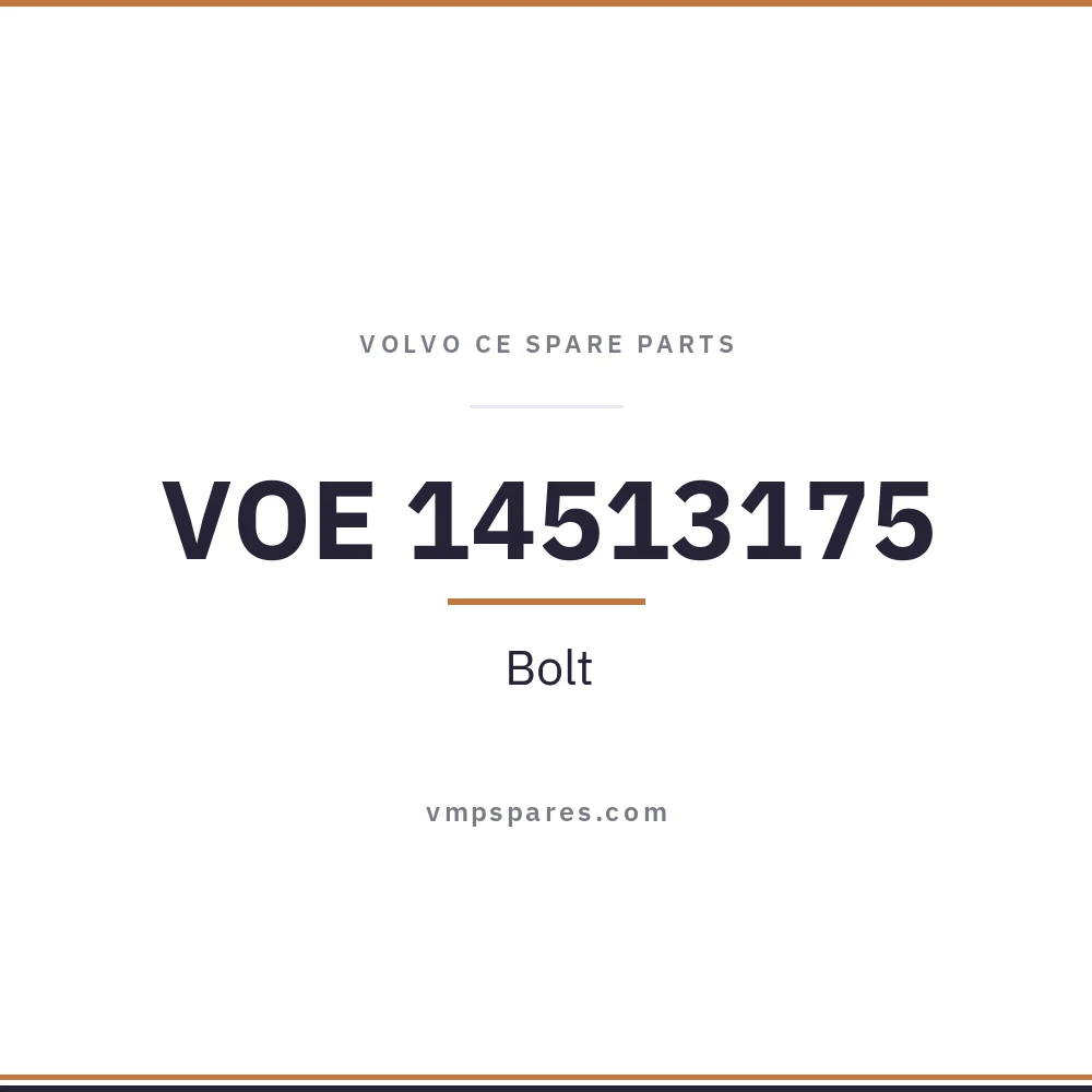 VOE 14513175 – Bolt