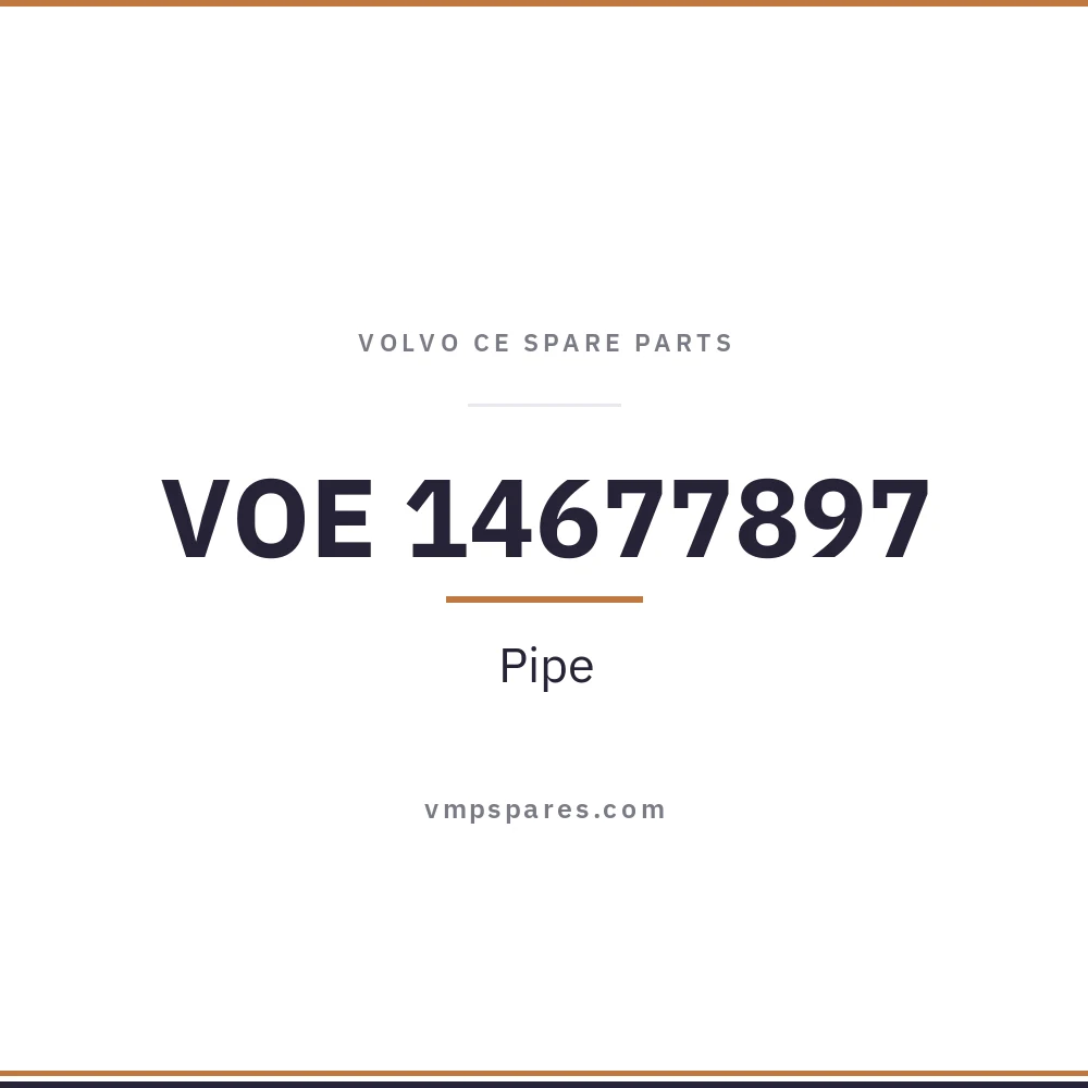 VOE 14677897 – Pipe