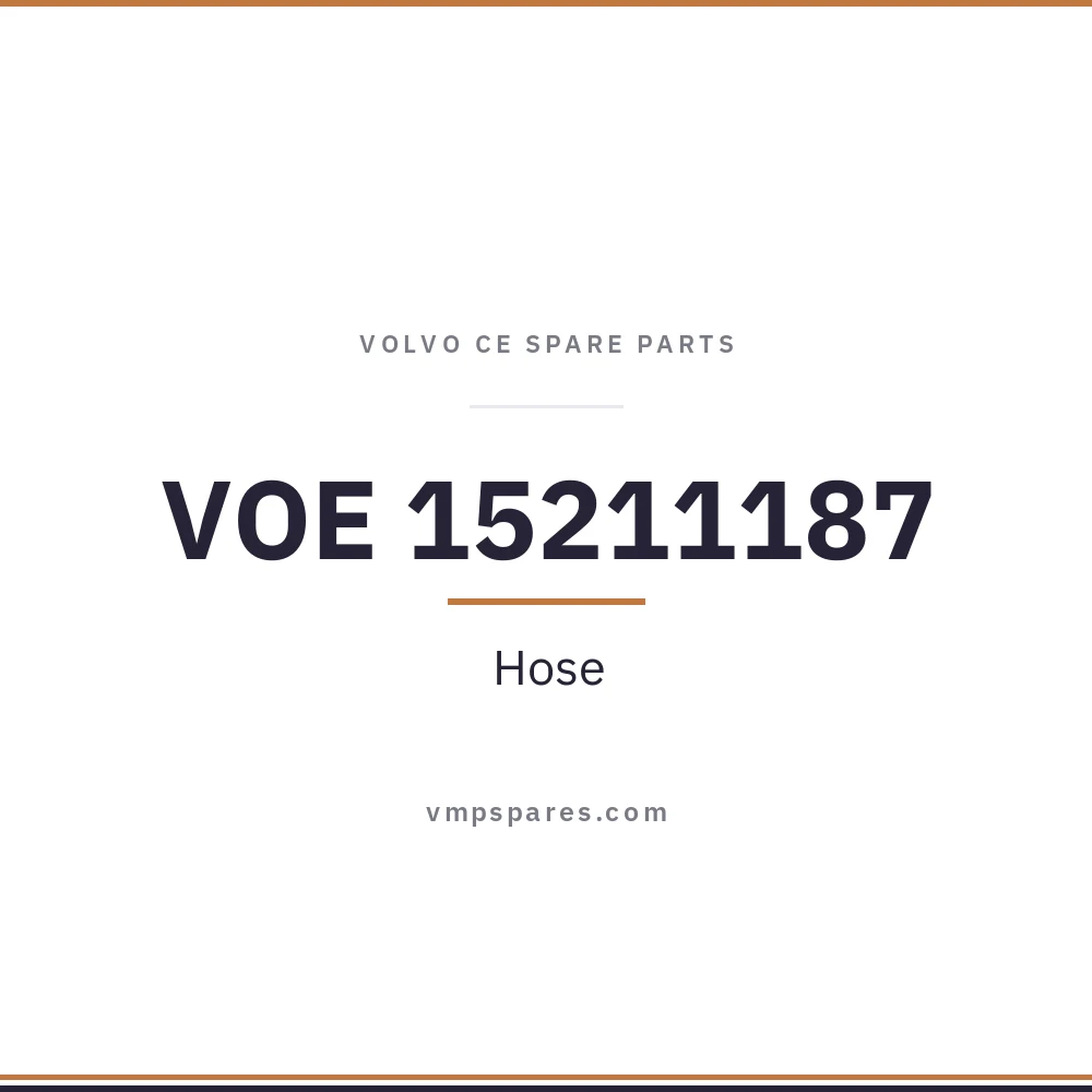 VOE 15211187 – Hose