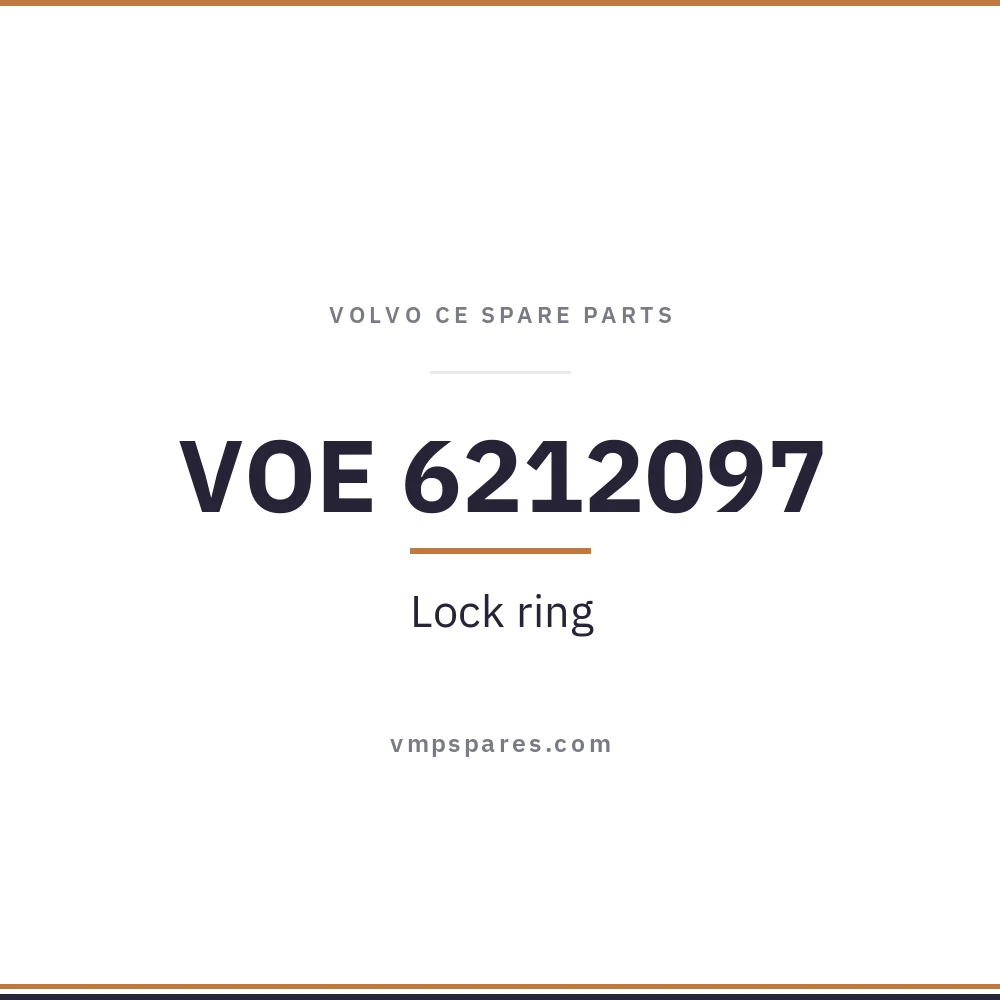 VOE 6212097 – Lock ring