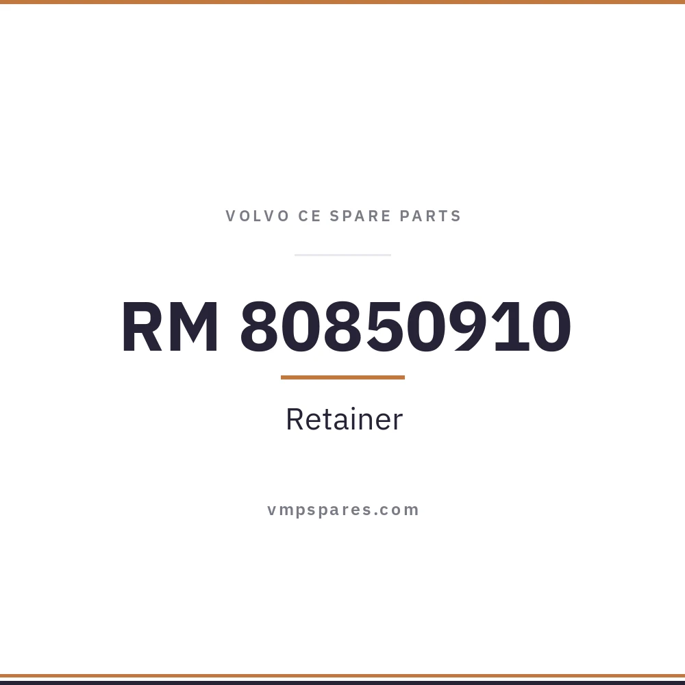 RM 80850910 – Retainer