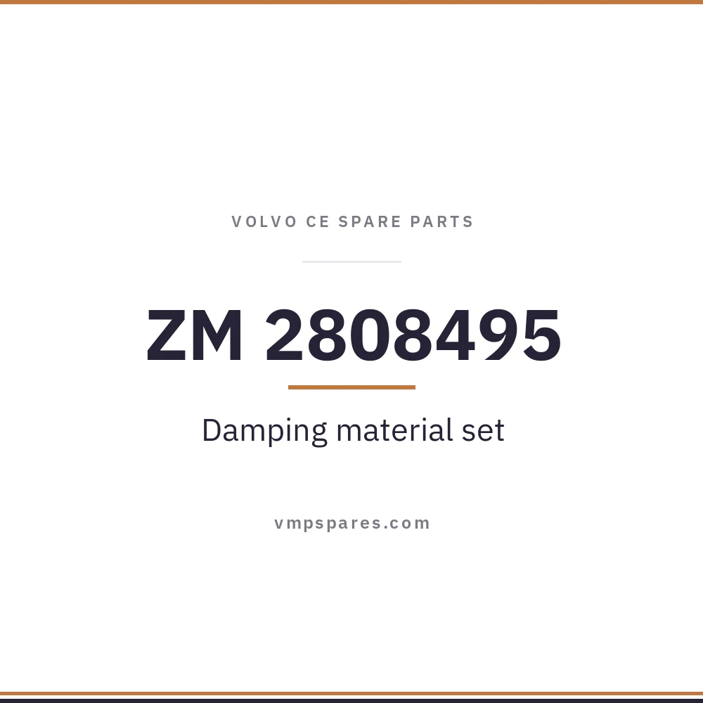 ZM 2808495 – Damping material set