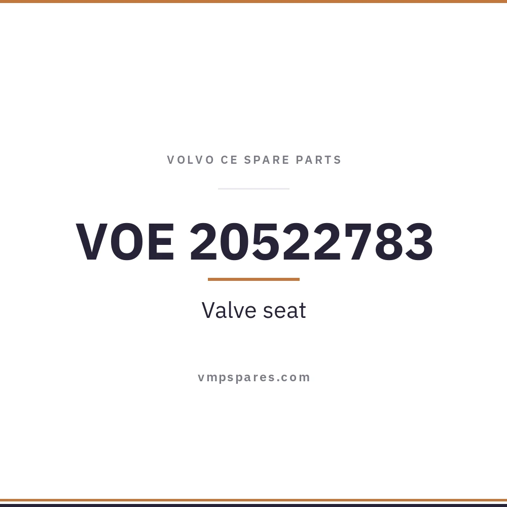 VOE 20522783 – Valve seat