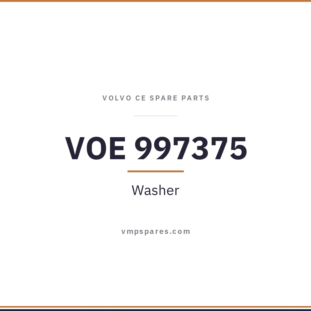 VOE 997375 – Washer