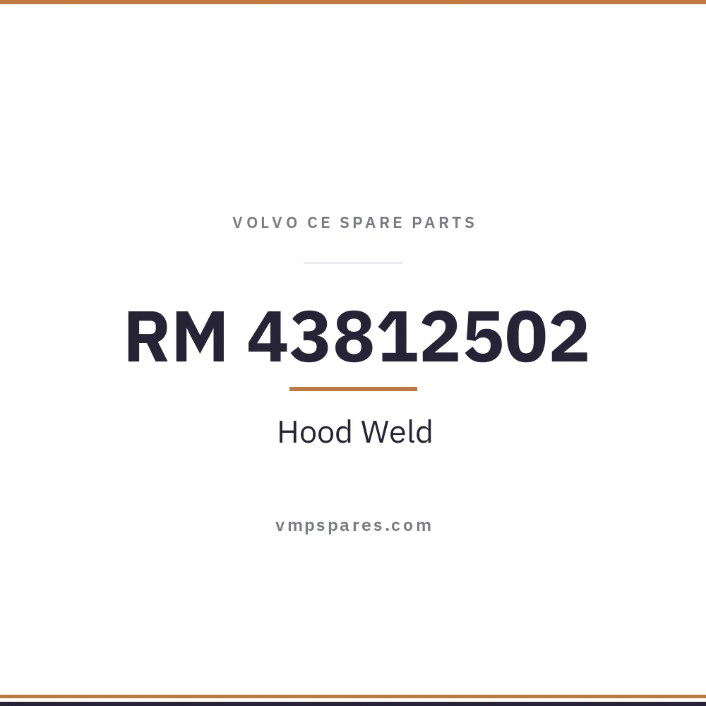 RM 43812502 – Hood Weld
