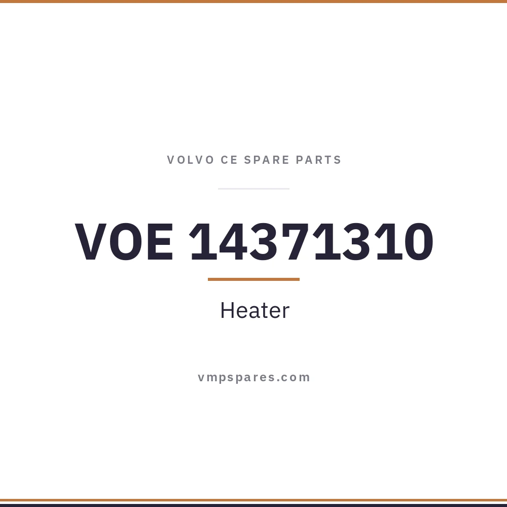 VOE 14371310 – Heater