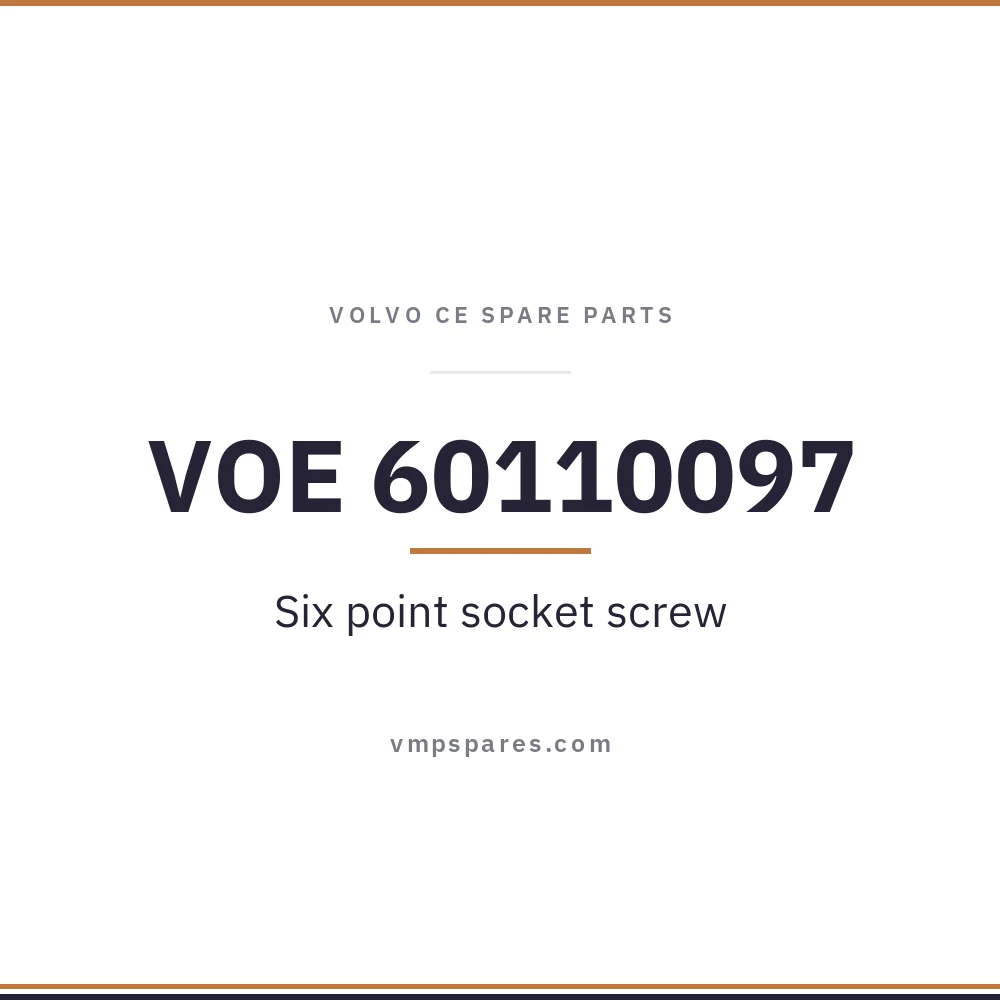 VOE 60110097 – Six point socket screw