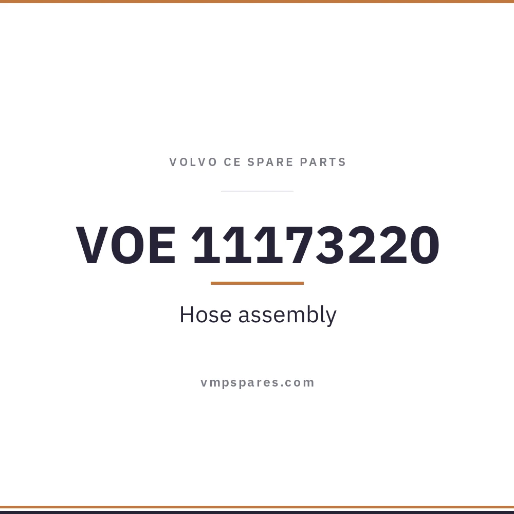 VOE 11173220 – Hose assembly
