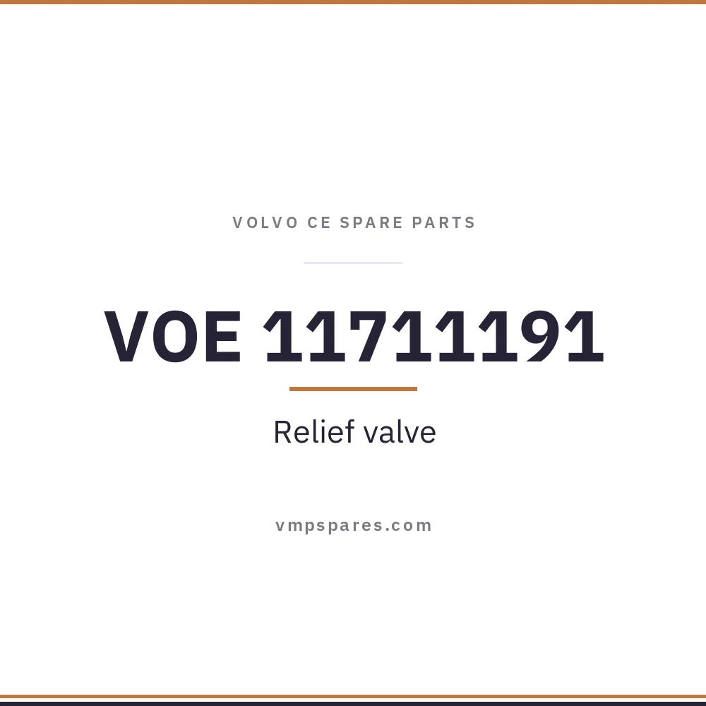 VOE 11711191 – Relief valve