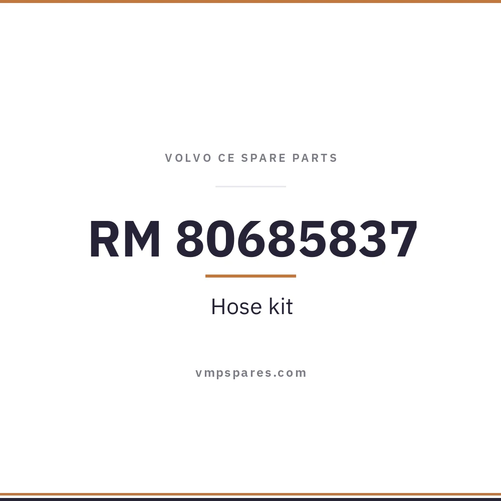 RM 80685837 – Hose kit