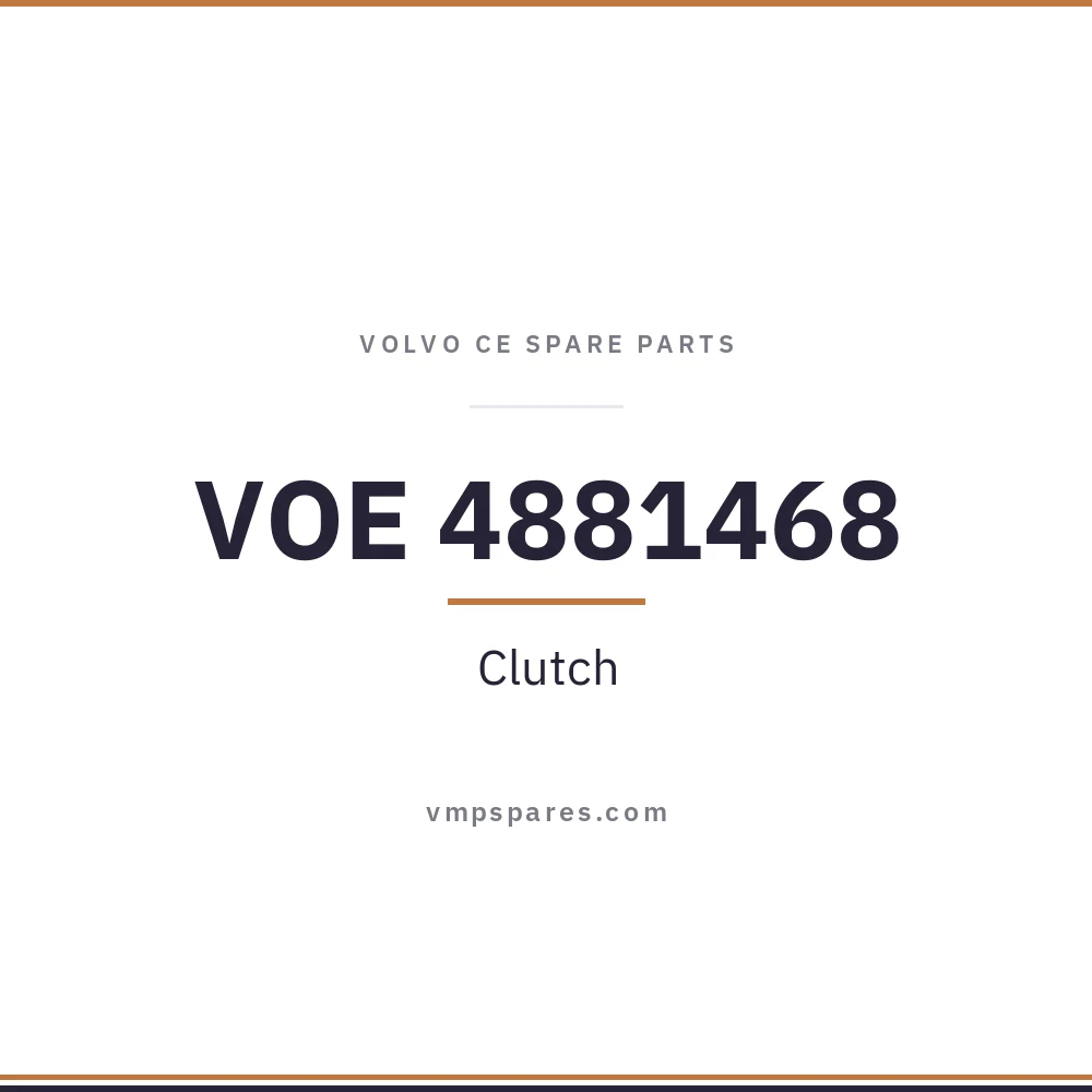 VOE 4881468 – Clutch