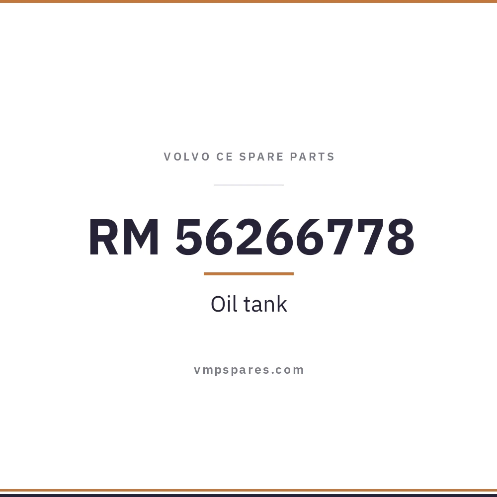 RM 56266778 – Oil tank