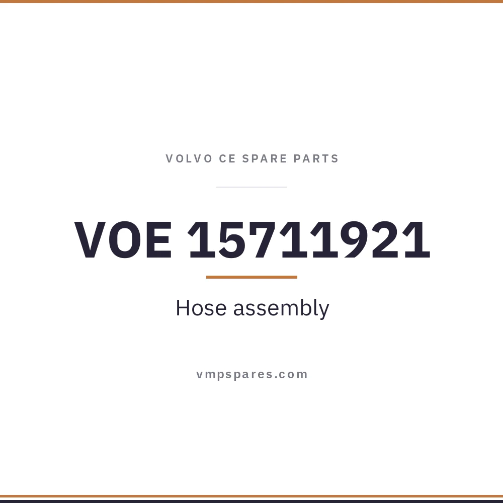 VOE 15711921 – Hose assembly