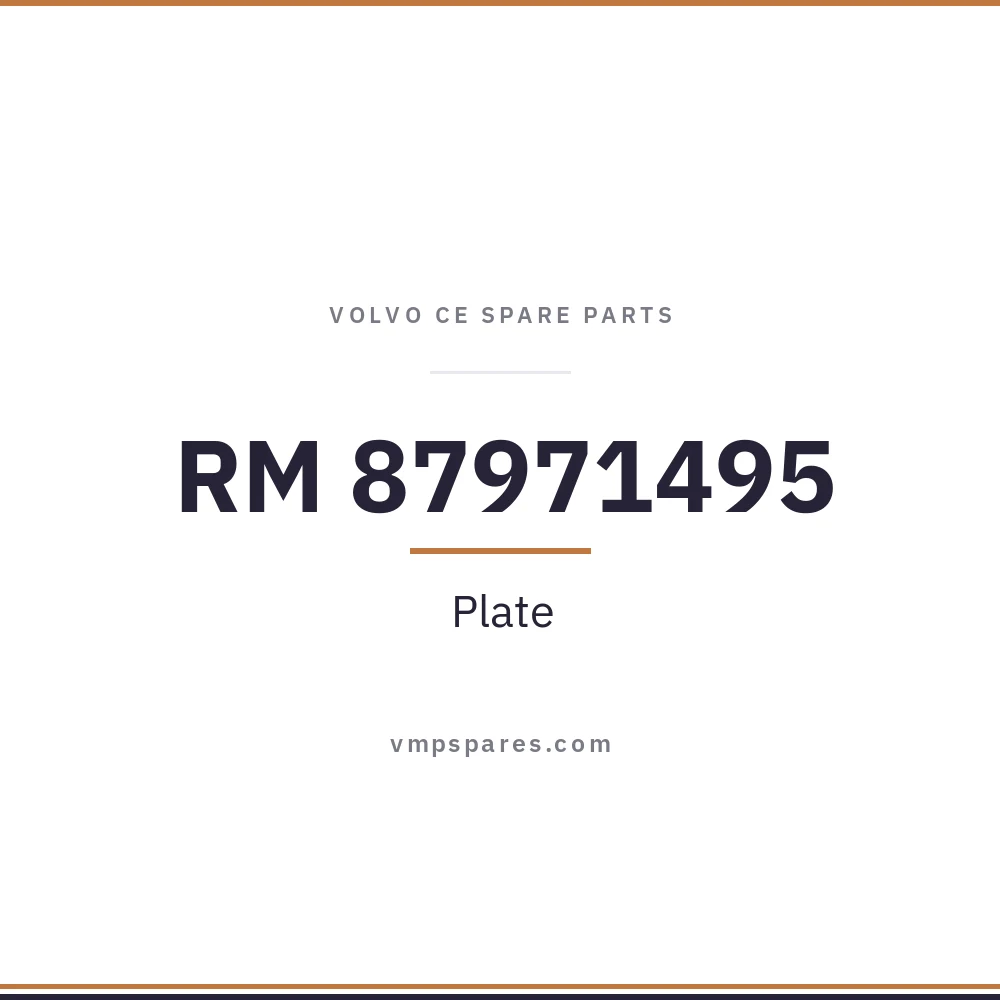 RM 87971495 – Plate