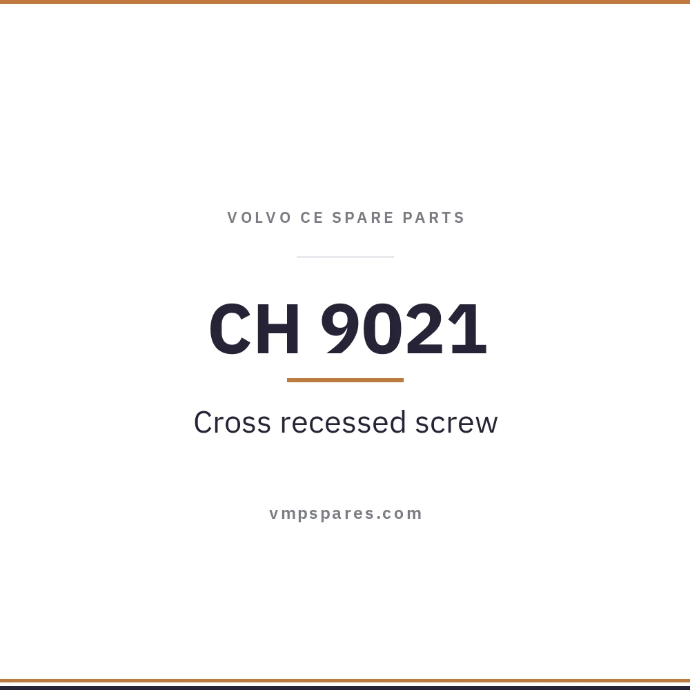 CH 9021 – Cross recessed screw