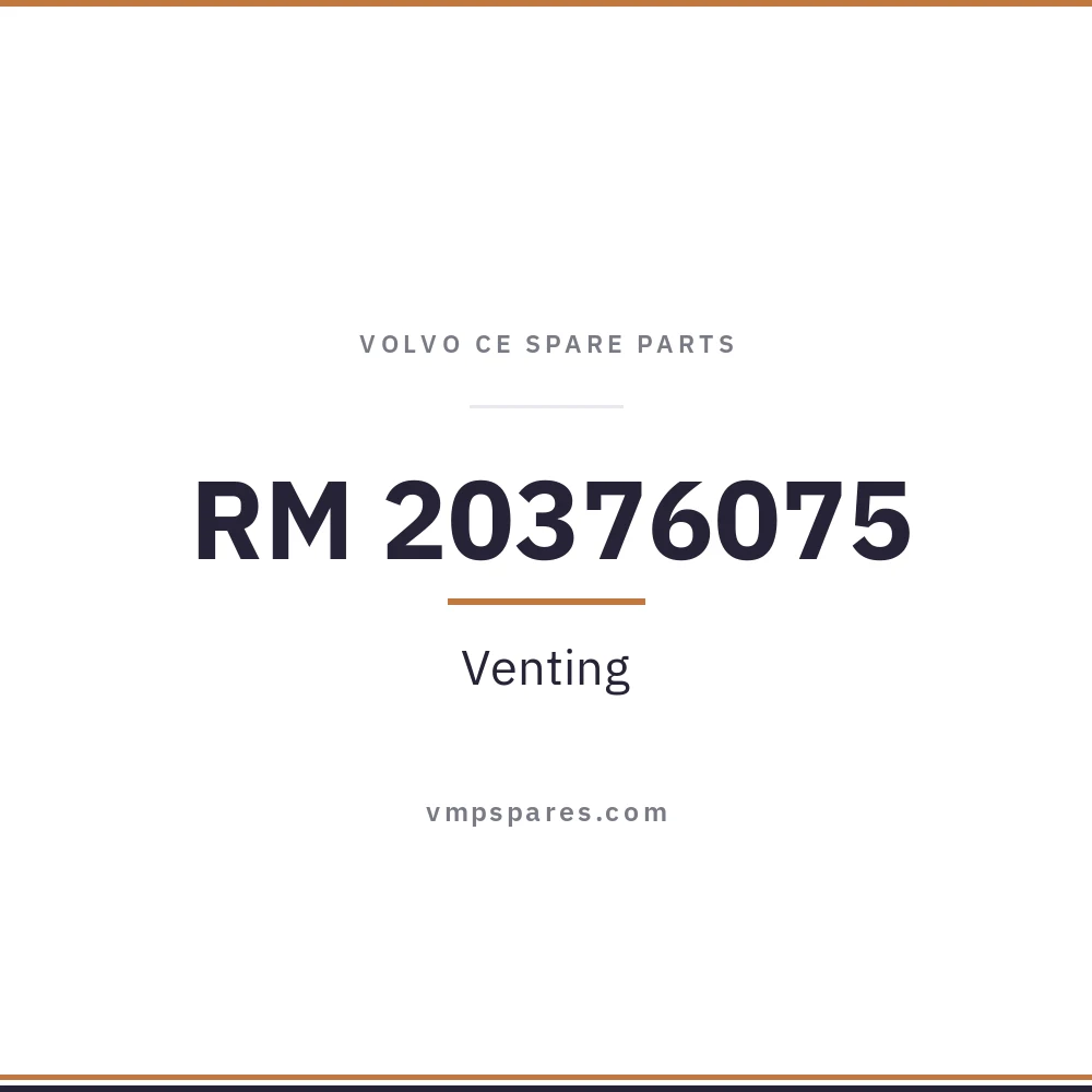RM 20376075 – Venting