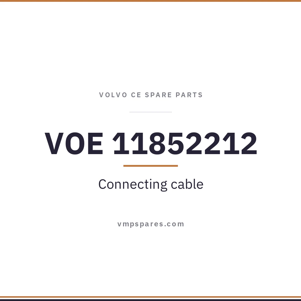 VOE 11852212 – Connecting cable