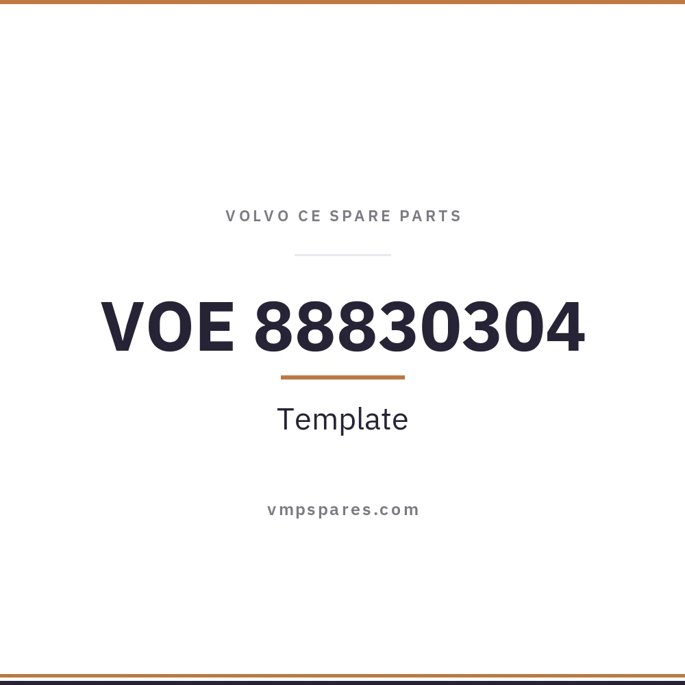 VOE 88830304 – Template