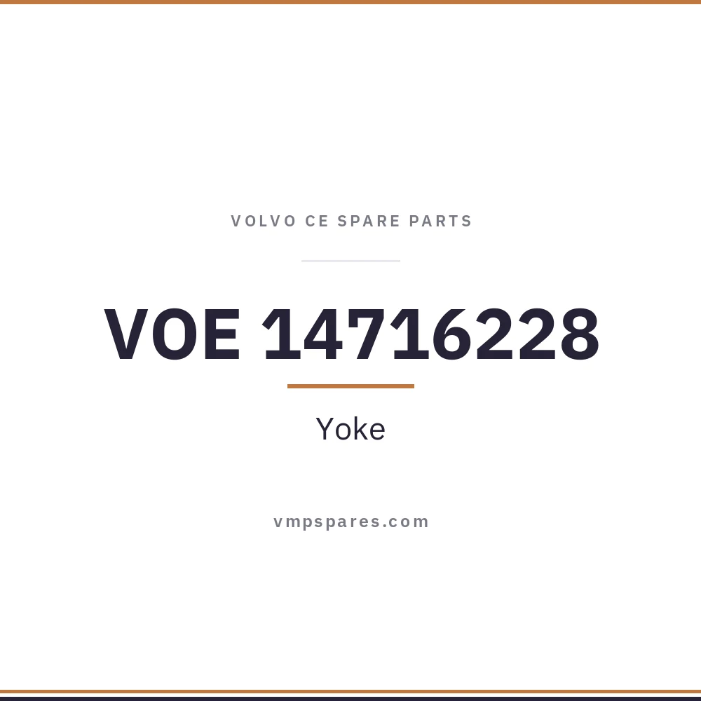 VOE 14716228 – Yoke