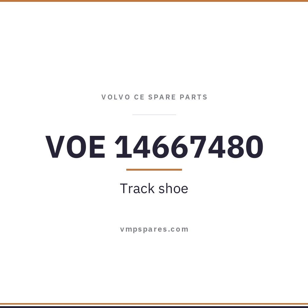 VOE 14667480 – Track shoe