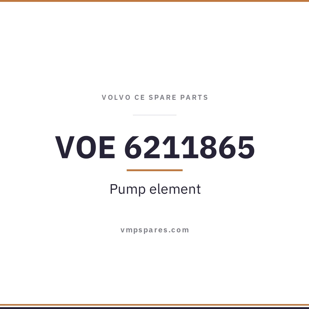 VOE 6211865 – Pump element