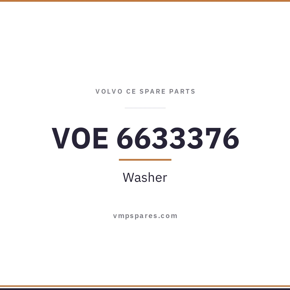 VOE 6633376 – Washer