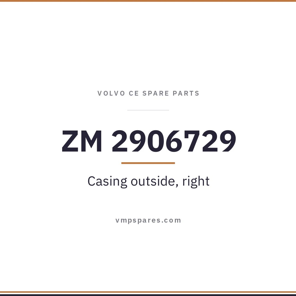 ZM 2906729 – Casing outside, right