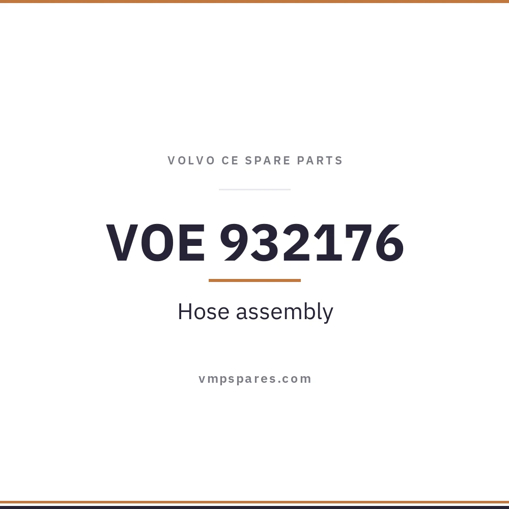 VOE 932176 – Hose assembly