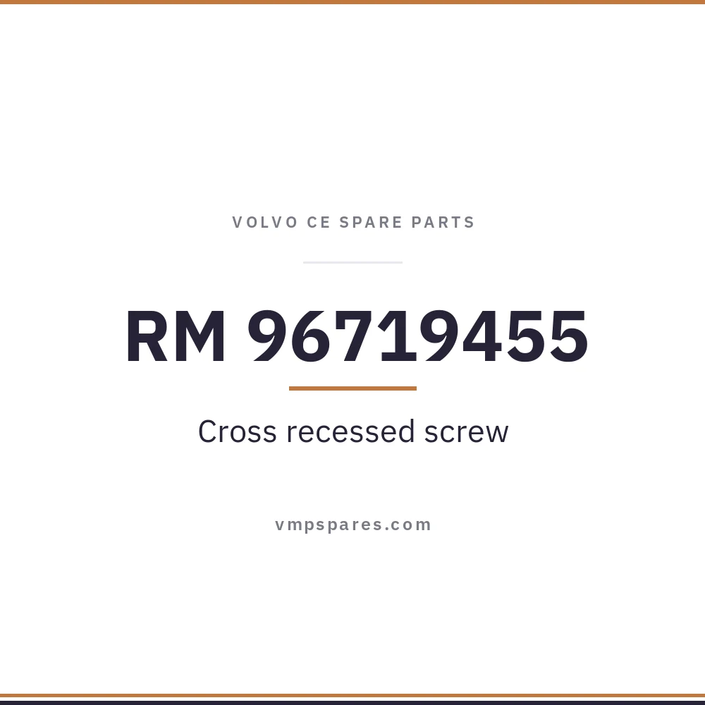 RM 96719455 – Cross recessed screw