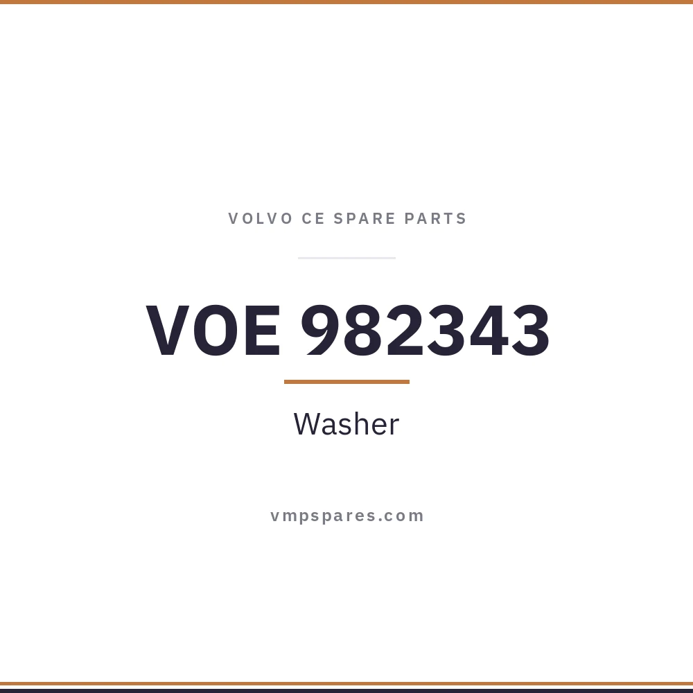 VOE 982343 – Washer