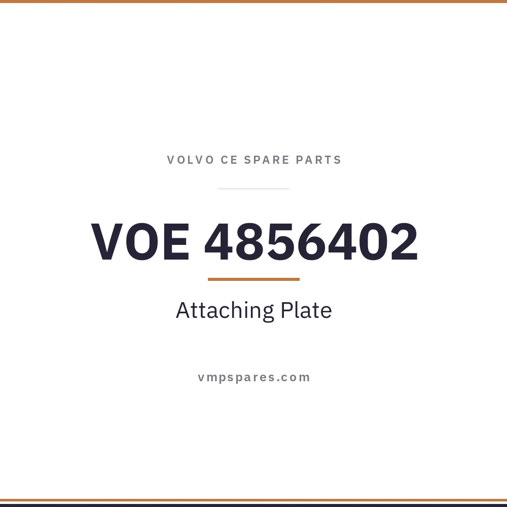 VOE 4856402 – Attaching Plate