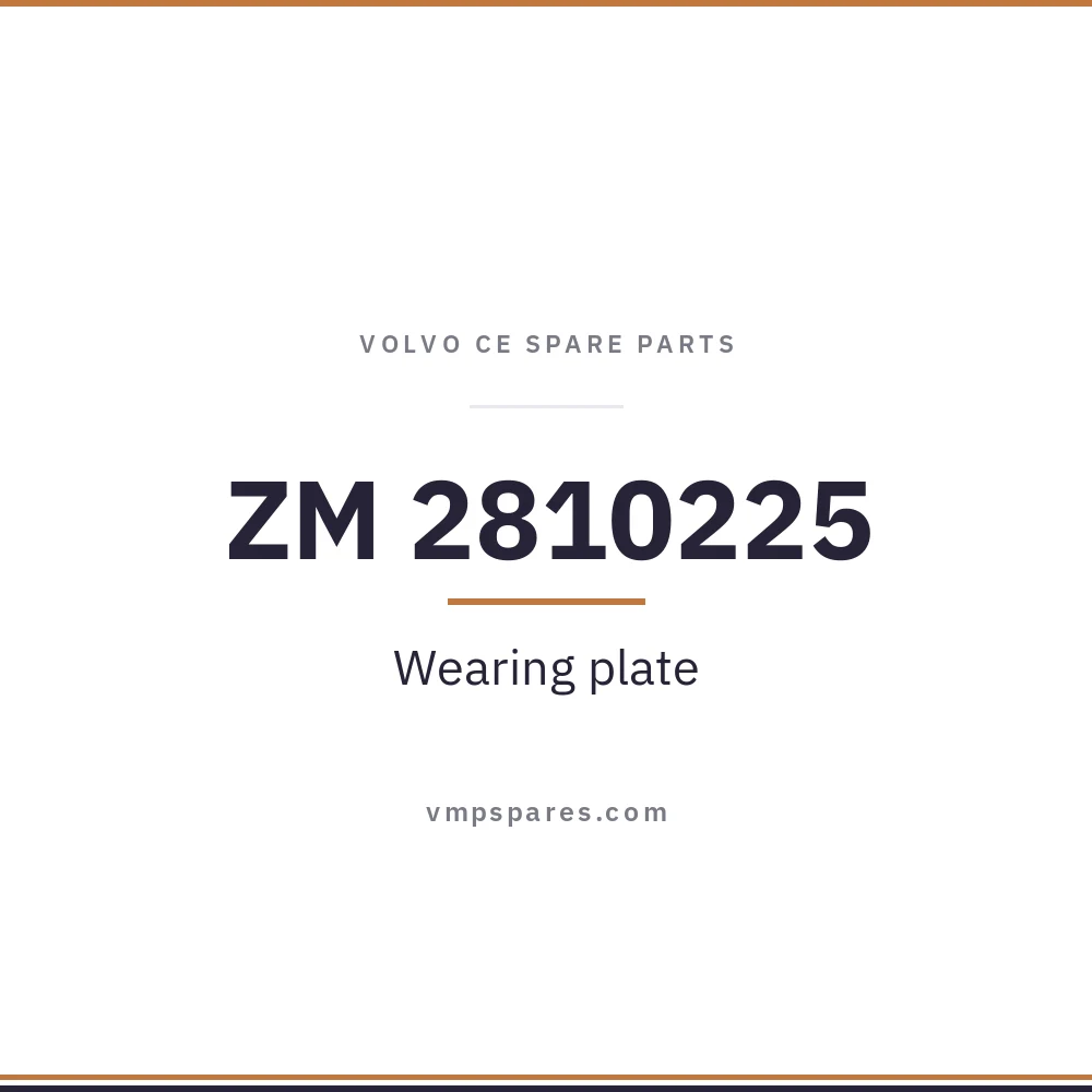 ZM 2810225 – Wearing plate