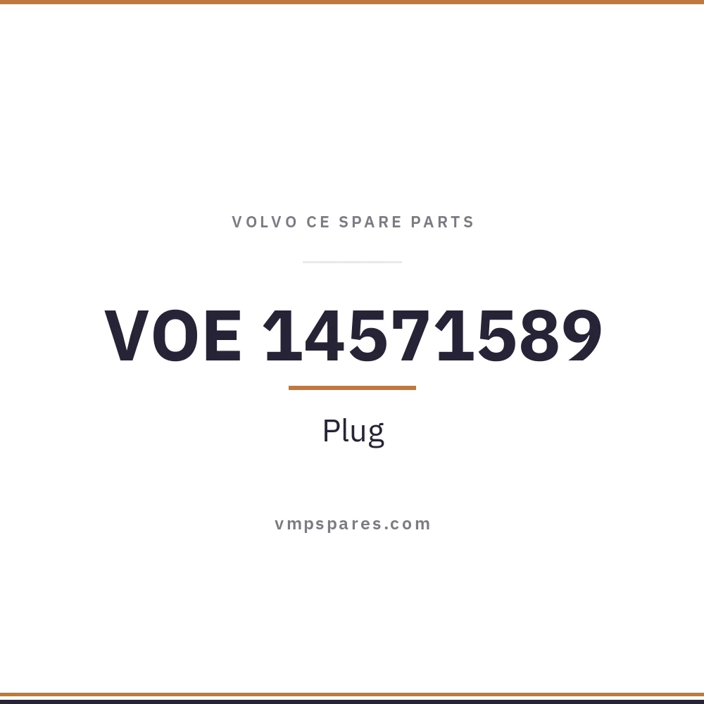VOE 14571589 – Plug