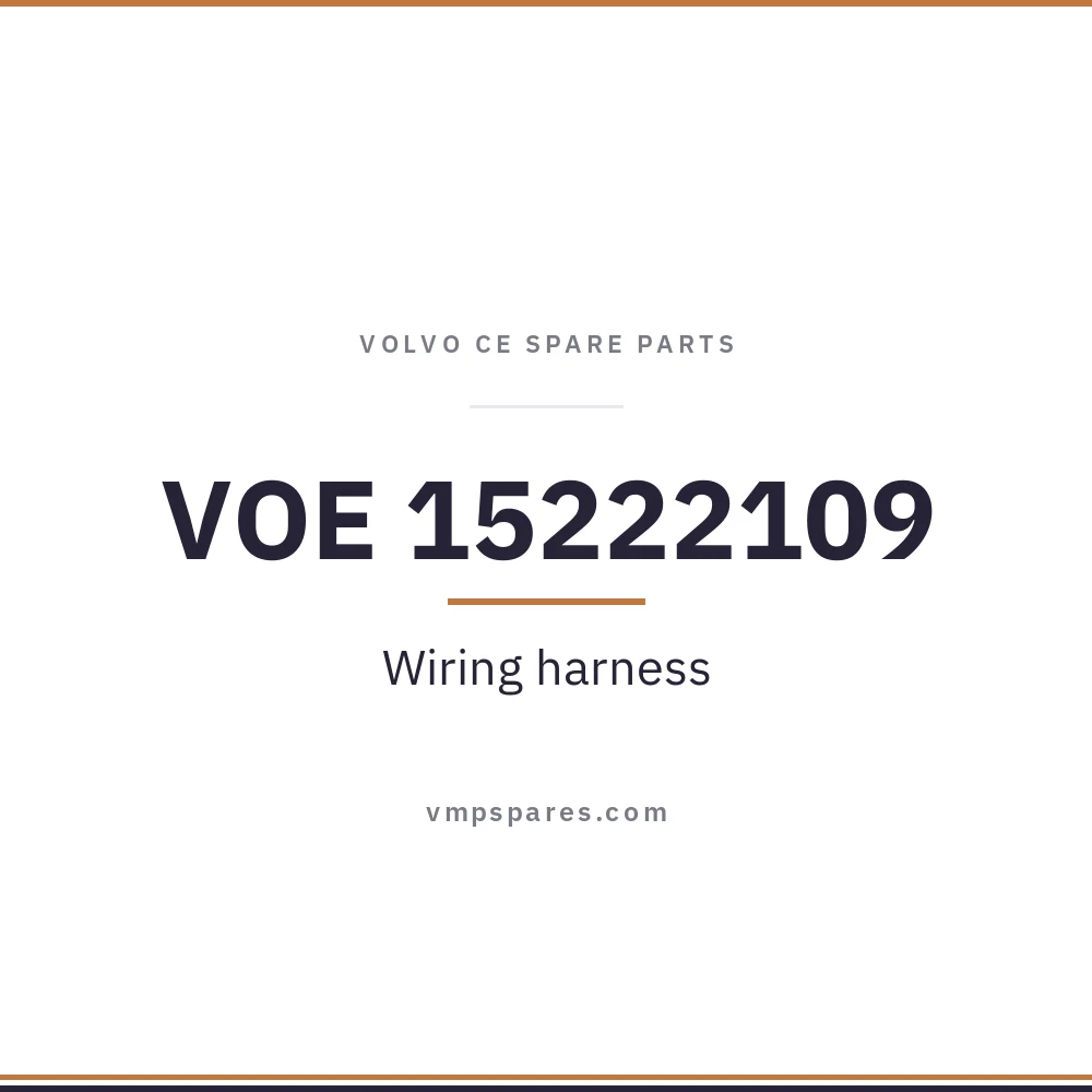 VOE 15222109 – Wiring harness