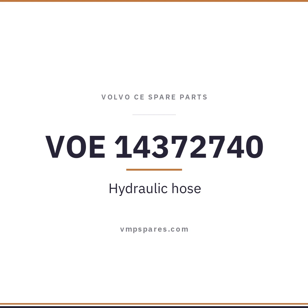 VOE 14372740 – Hydraulic hose