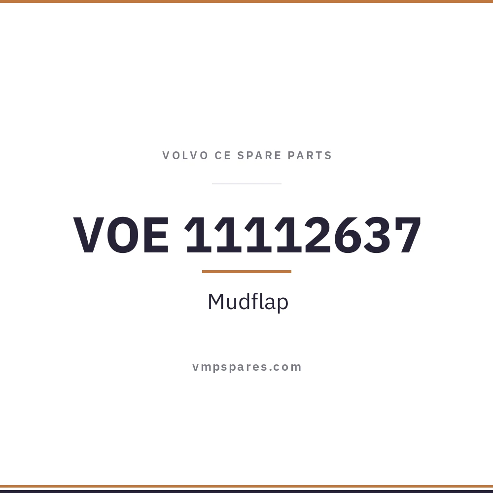 VOE 11112637 – Mudflap