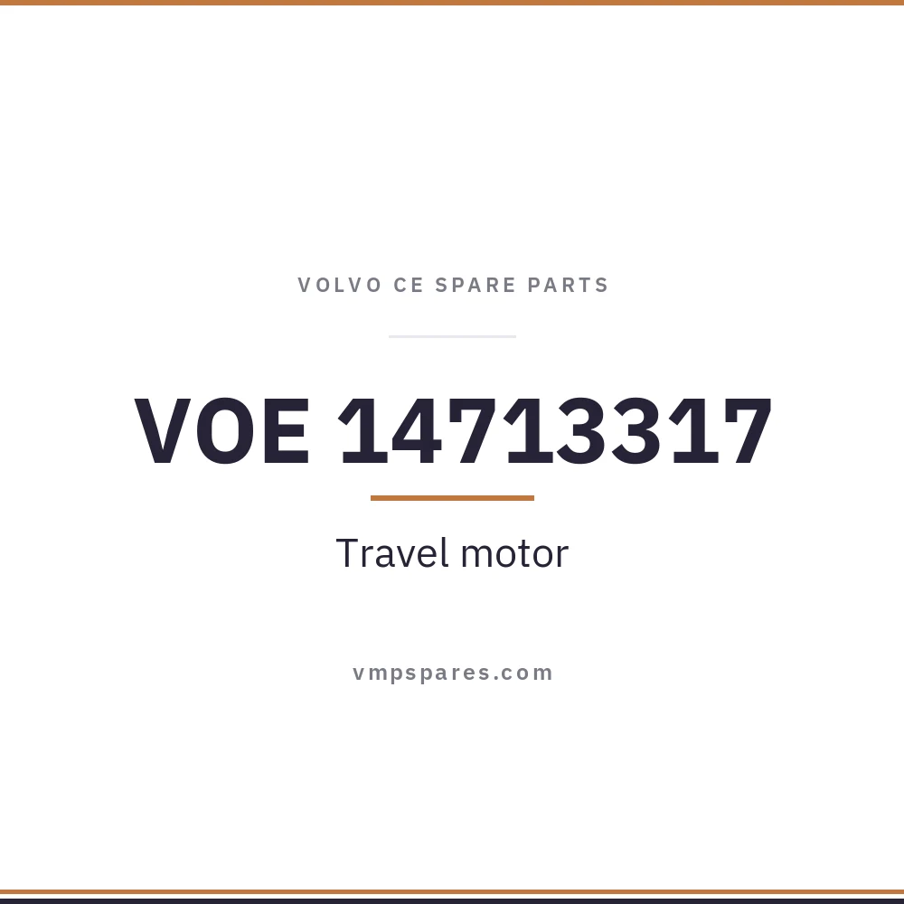 VOE 14713317 – Travel motor