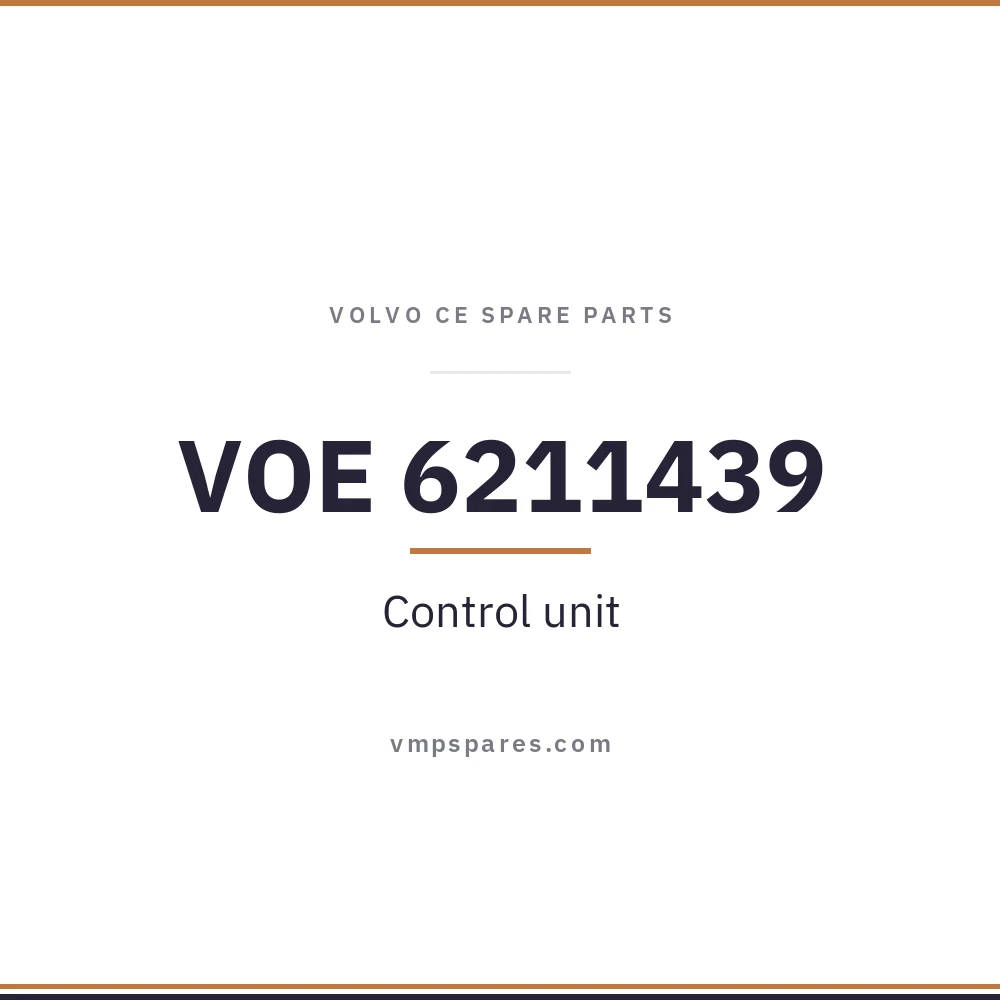 VOE 6211439 – Control unit