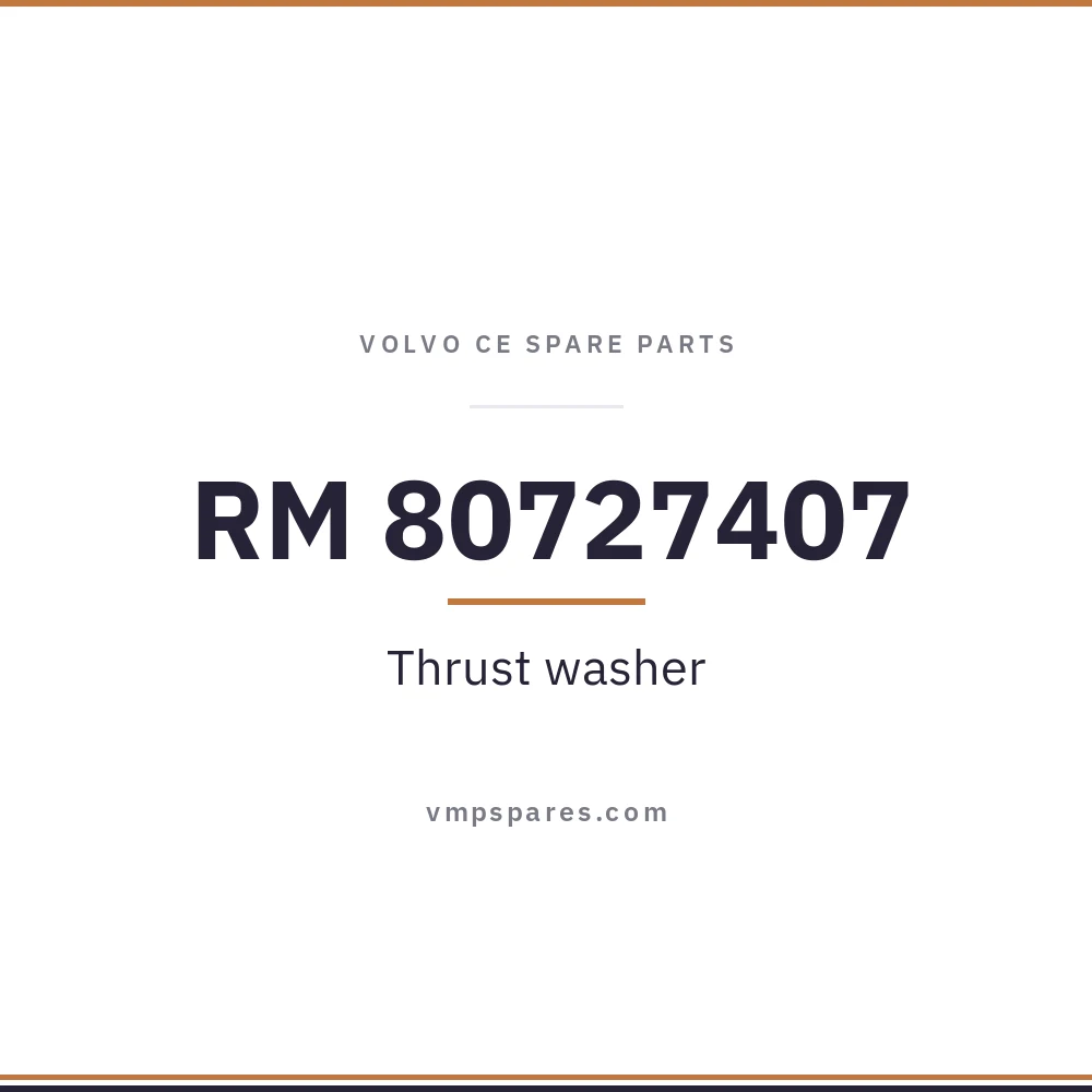 RM 80727407 – Thrust washer