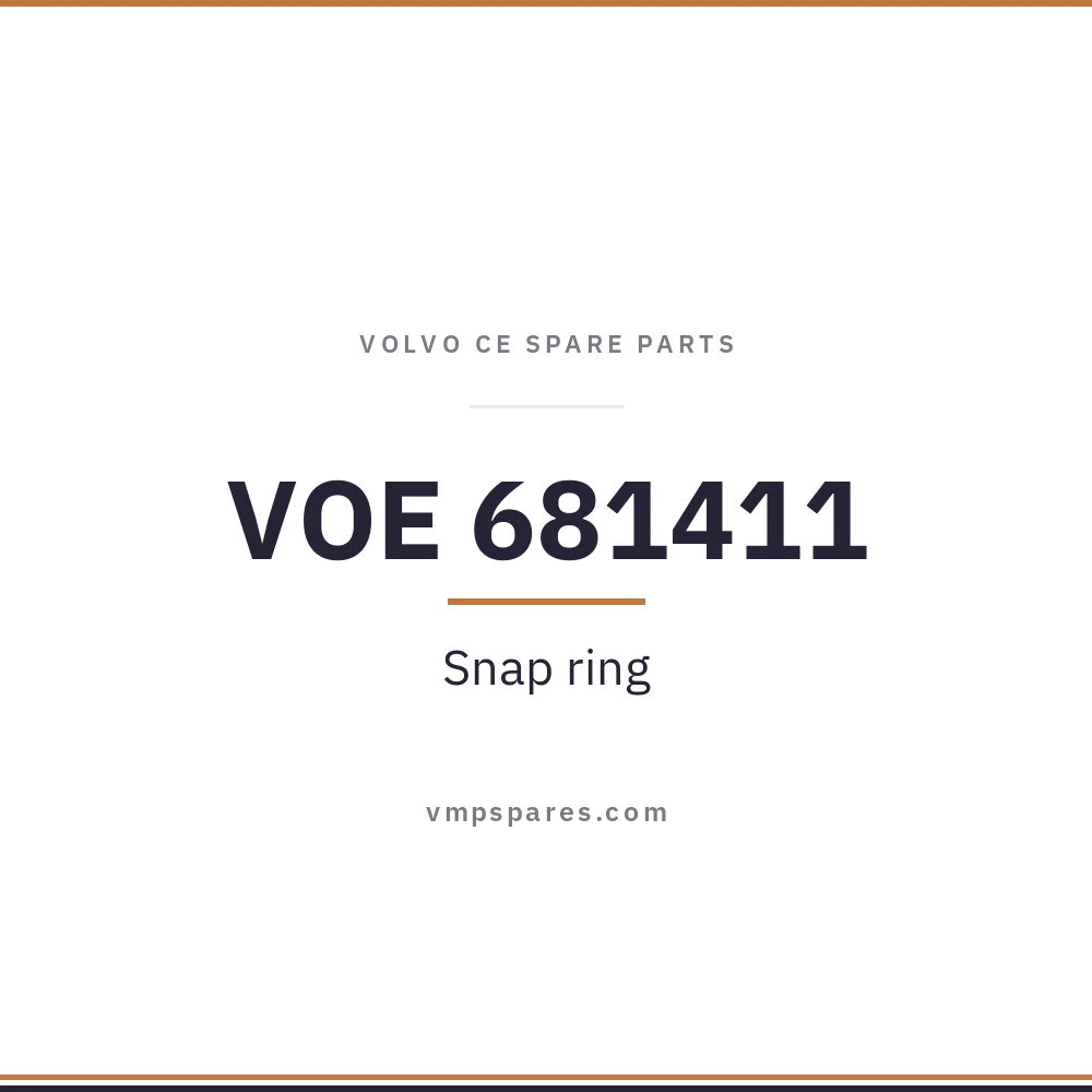 VOE 681411 – Snap ring