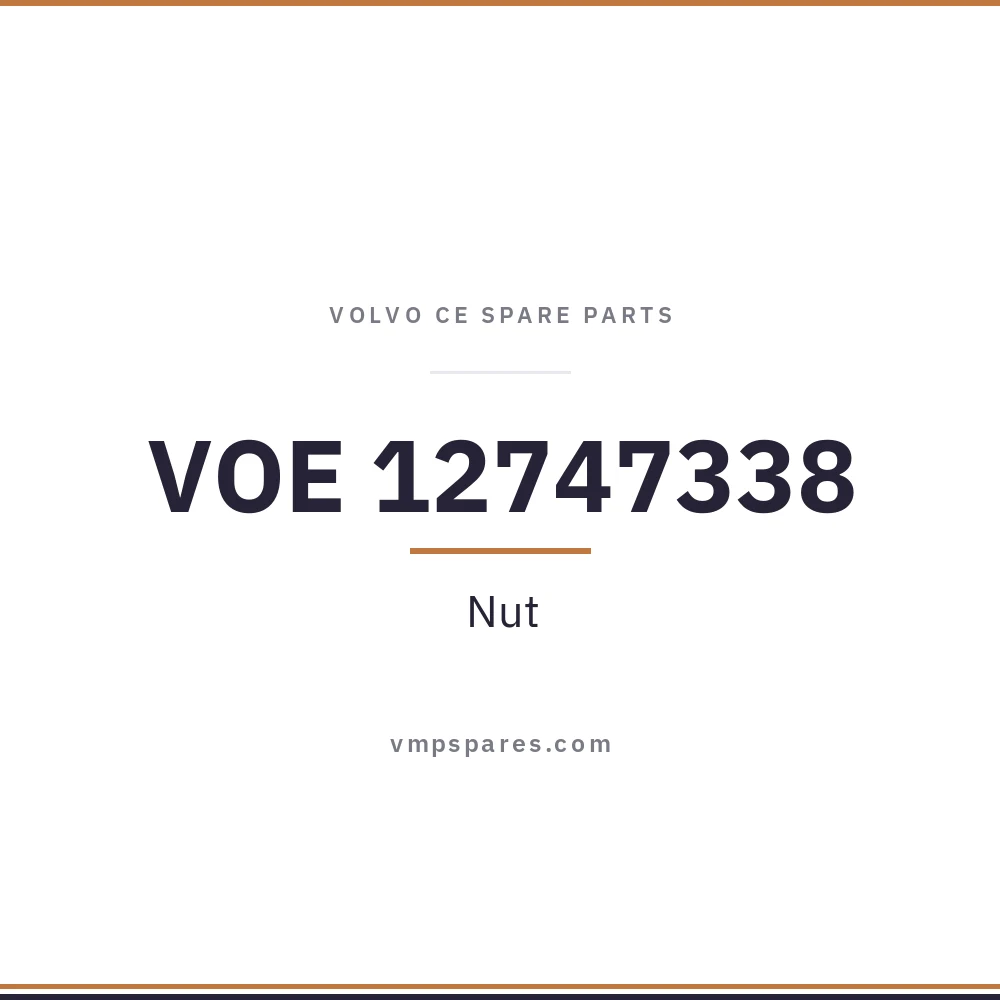 VOE 12747338 – Nut