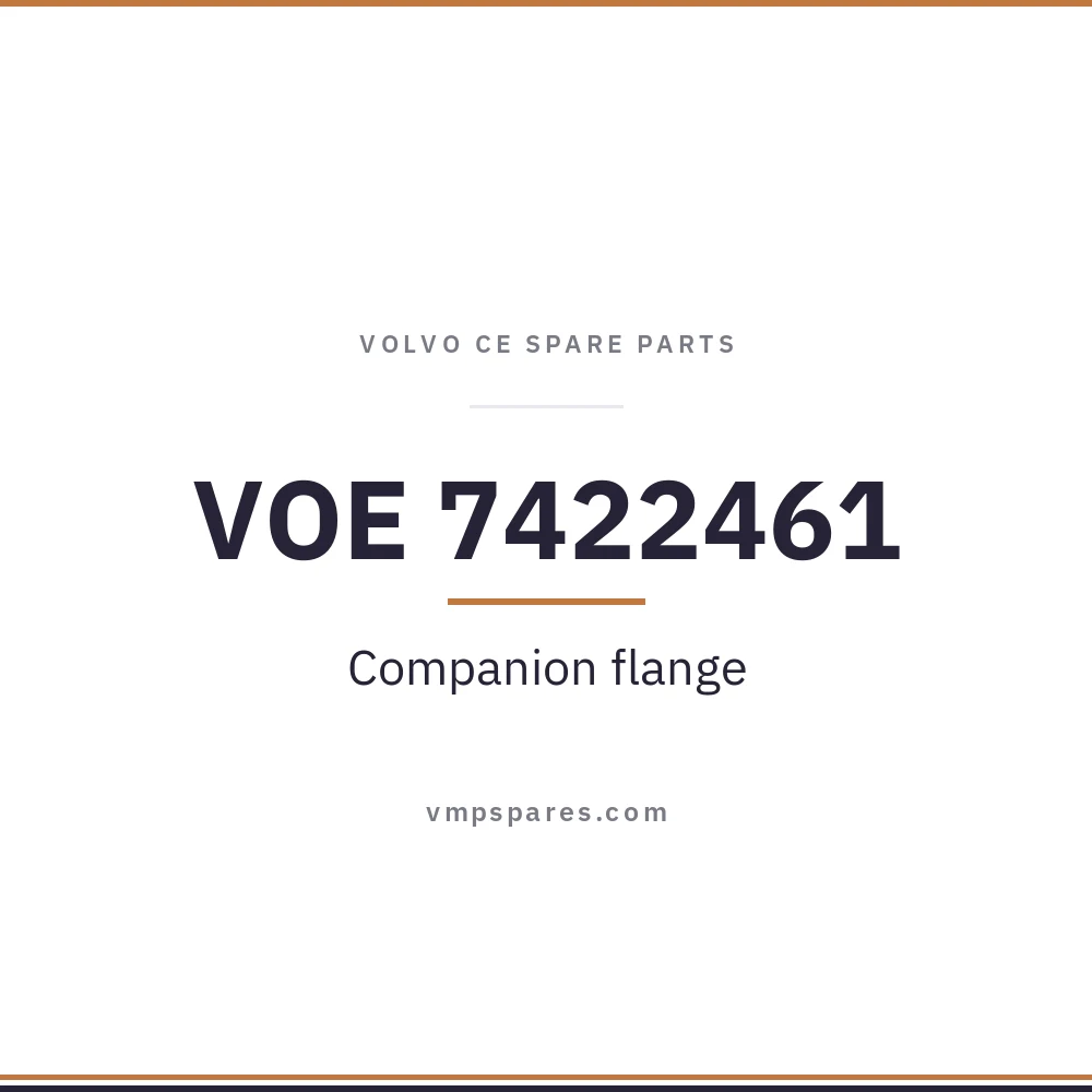 VOE 7422461 – Companion flange