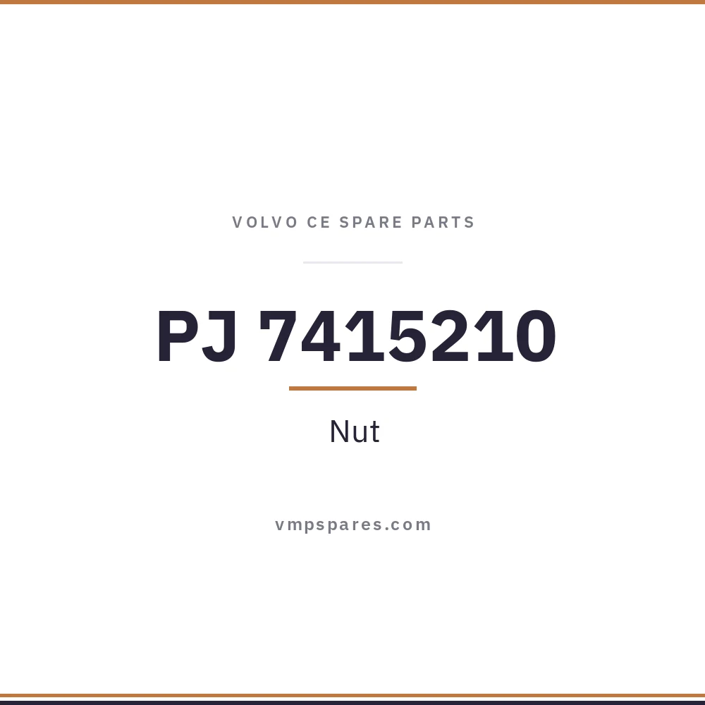 PJ 7415210 – Nut
