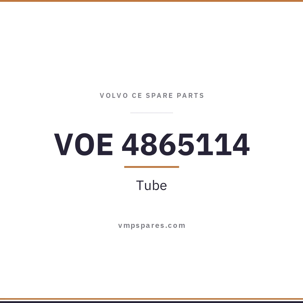 VOE 4865114 – Tube