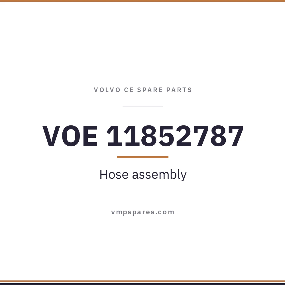 VOE 11852787 – Hose assembly
