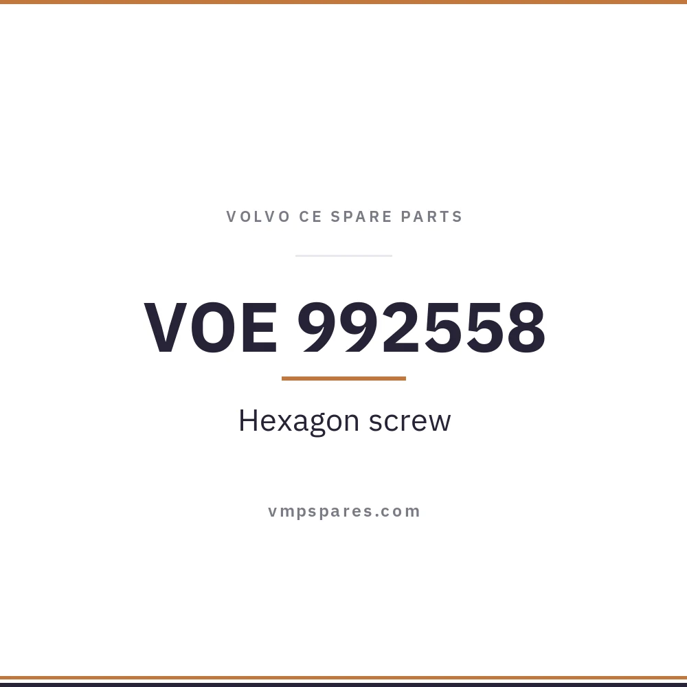 VOE 992558 – Hexagon screw