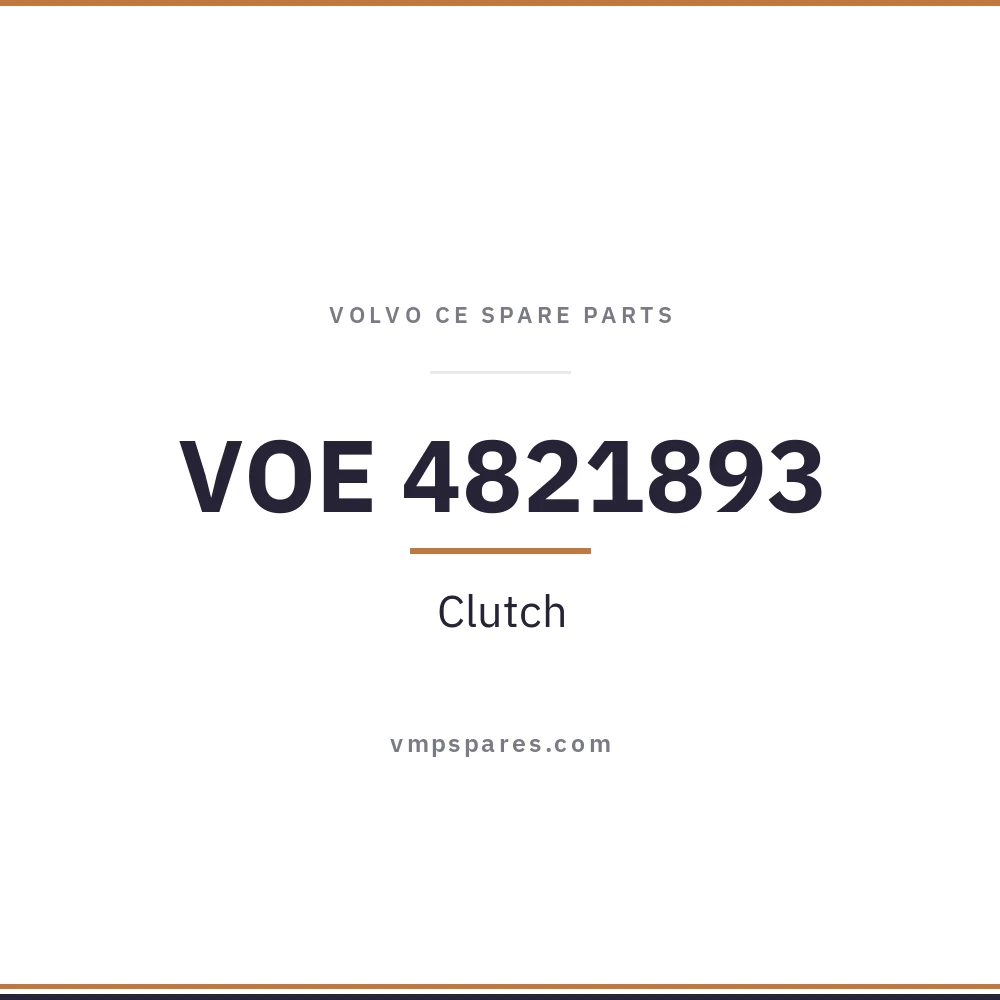 VOE 4821893 – Clutch