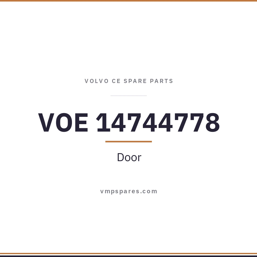 VOE 14744778 – Door